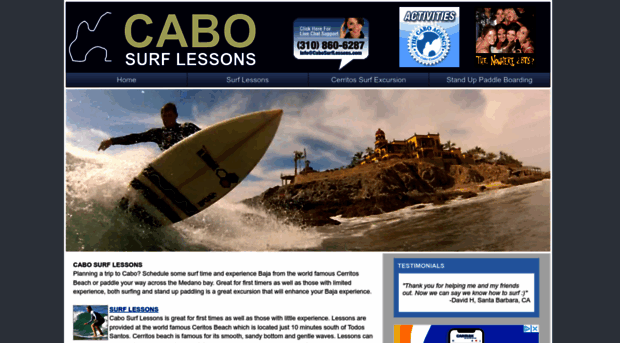 cabosurflessons.com