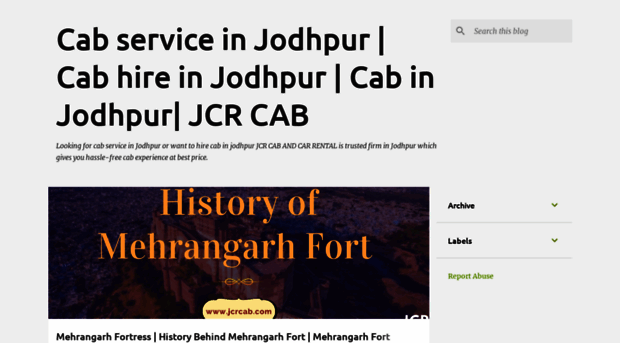 cabserviceinjodhpur.in