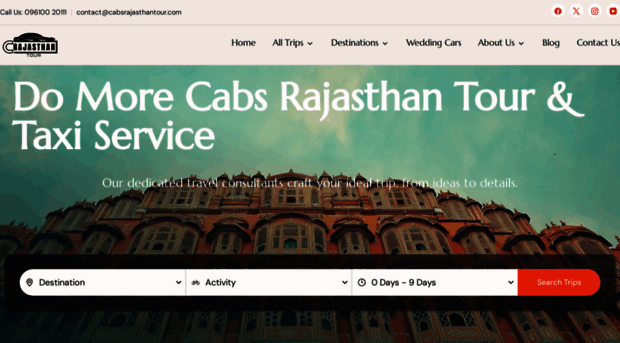 cabsrajasthantour.com