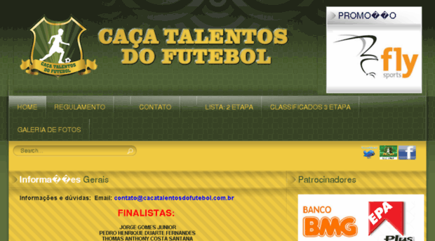 cacatalentosnofutebol.com.br