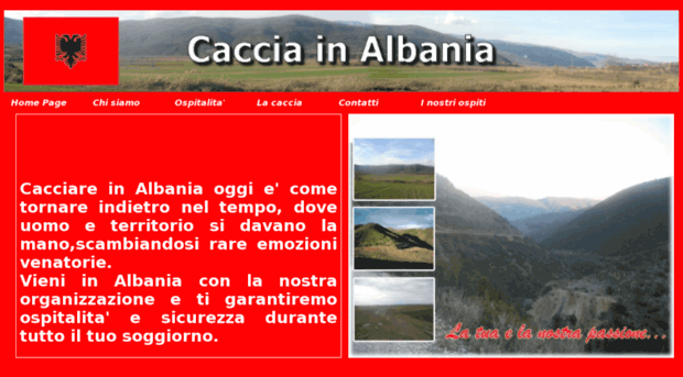 cacciainalbania.org