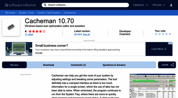 cacheman.software.informer.com