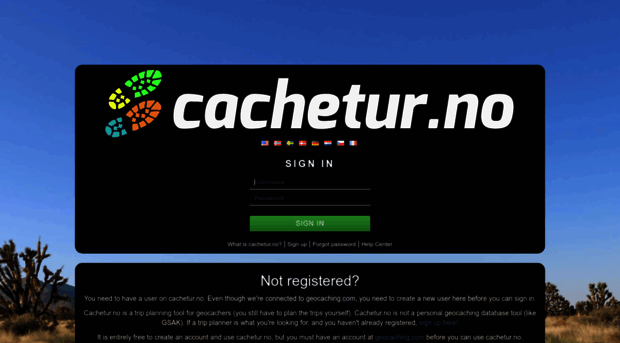 cachetur.no