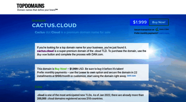 cactus.cloud