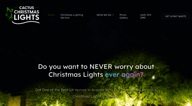 cactuschristmaslights.com