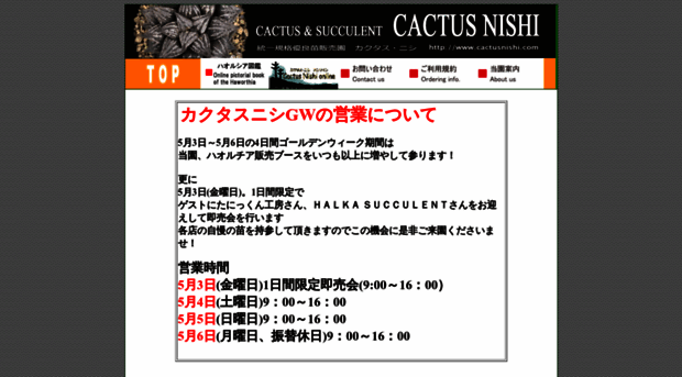 cactusnishi.com