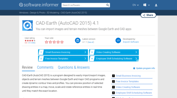 cad-earth-autocad-2015.software.informer.com