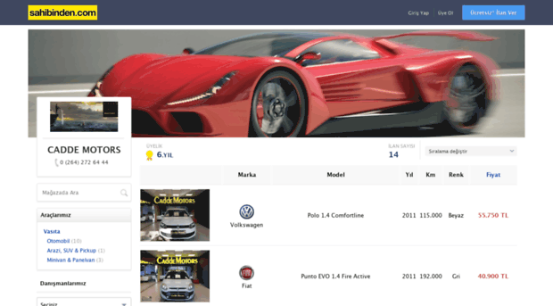 caddemotors.sahibinden.com