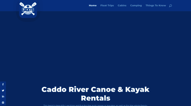 caddocanoeandkayak.com