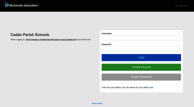 caddoschools.illuminatehc.com