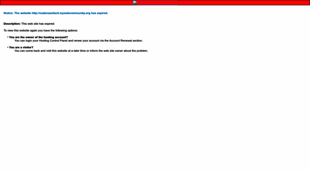 cadenaesfacil.mywebcommunity.org