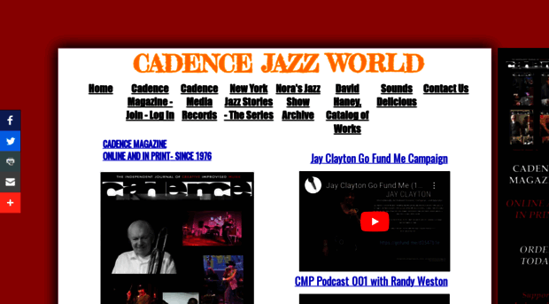 cadencejazzworld.com