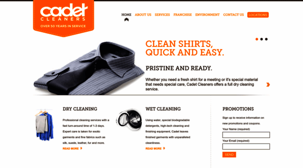 cadetdrycleaners.com