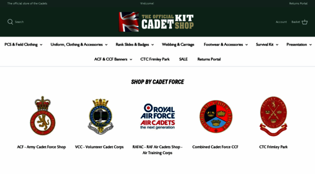 cadetkitshop.com