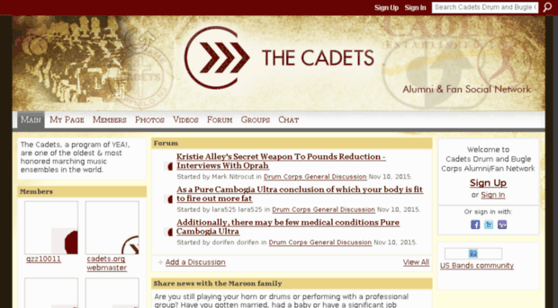 cadets.ning.com