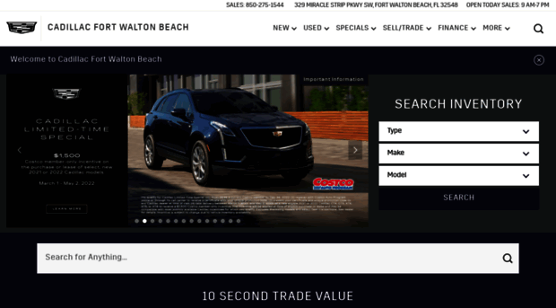 cadillacfortwaltonbeach.com