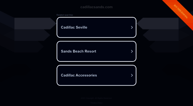 cadillacsands.com