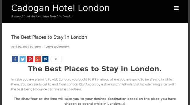 cadogan-hotel-london.com