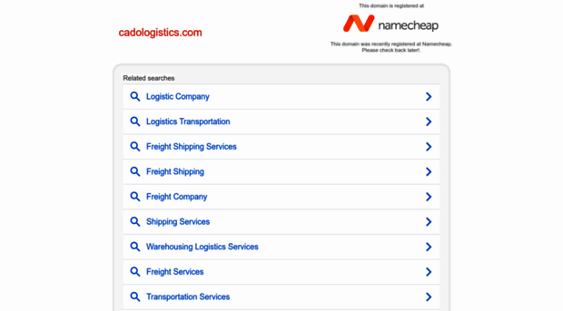 cadologistics.com