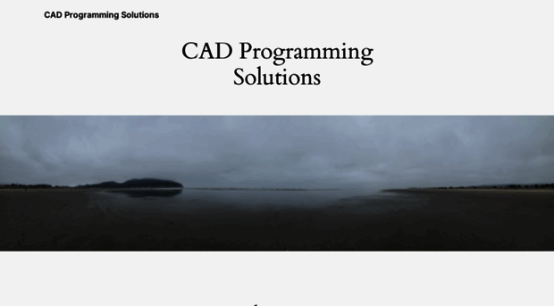 cadprogramming.net