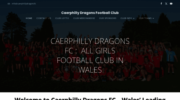 caerphillydragonsfc.com