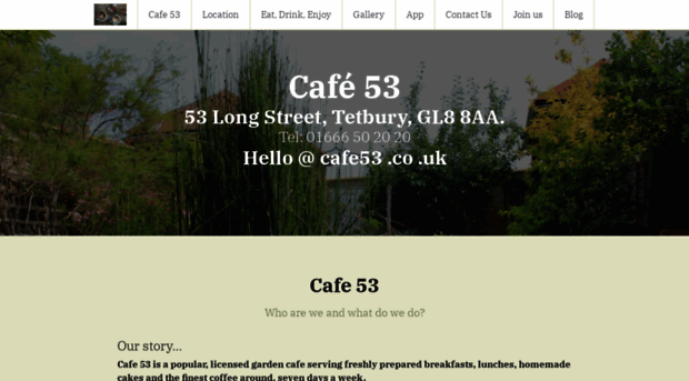 cafe53.strikingly.com