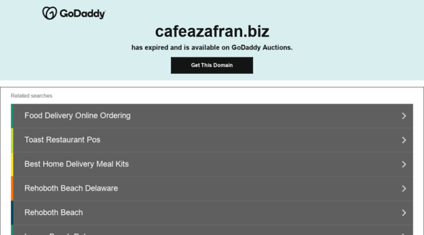 cafeazafran.biz