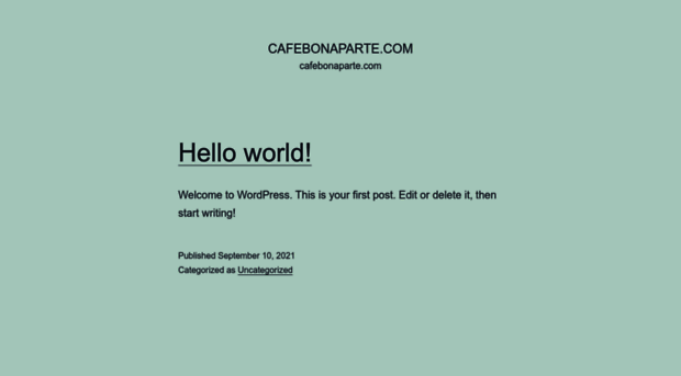 cafebonaparte.com