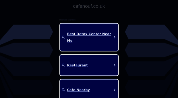 cafenouf.co.uk