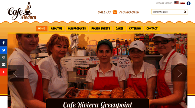 caferivieragreenpoint.com