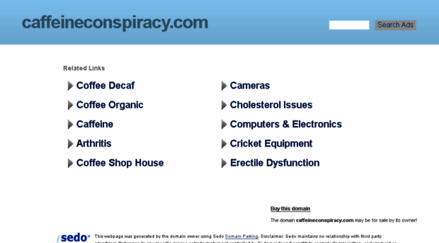 caffeineconspiracy.com