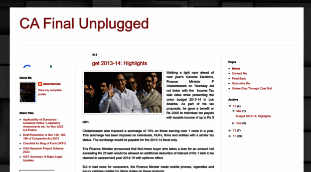 cafinalunplugged.blogspot.in