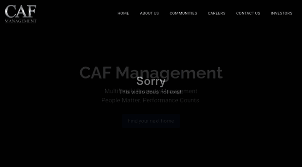 cafmanagement.com