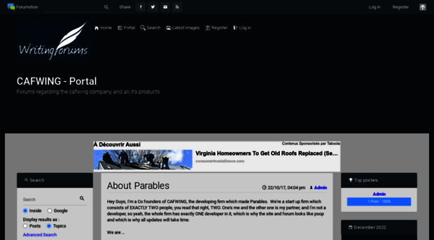 cafwing.forumotion.com