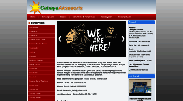 cahayaaksesoris.com