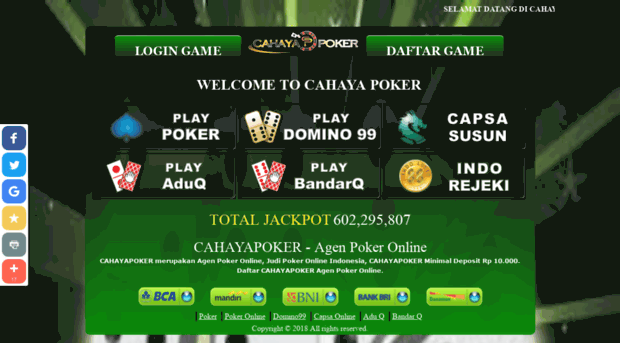 cahayapoker.co