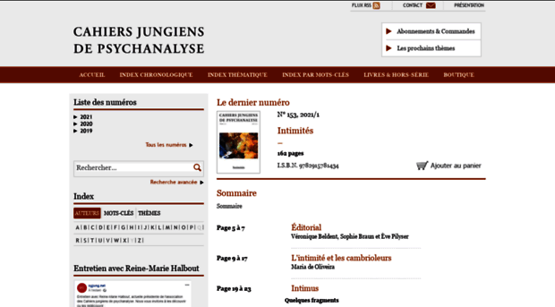 cahiers-jungiens.com