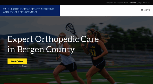 cahillorthopedic.com