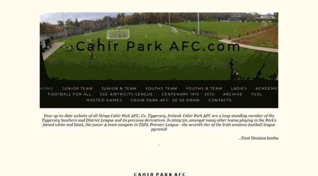 cahirparkafc.com