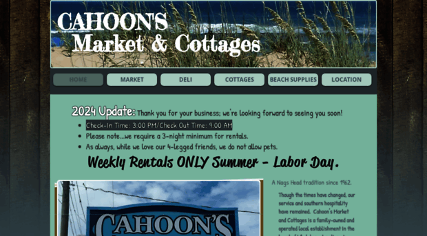 cahoonscottages.com