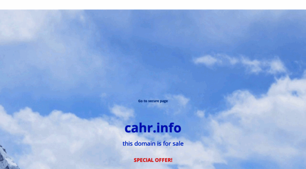 cahr.info