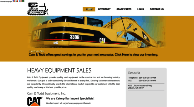 cainandtoddequipment.com