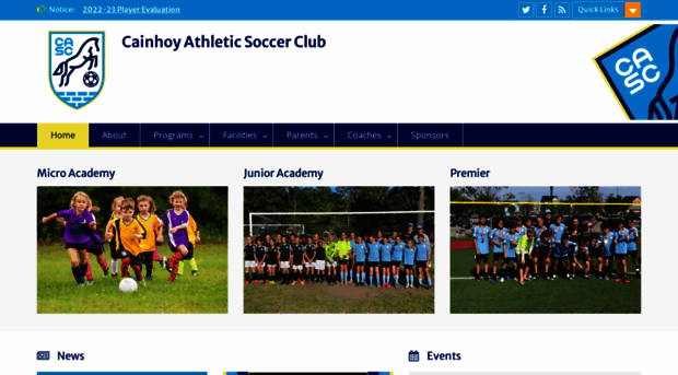 cainhoyathletic.com