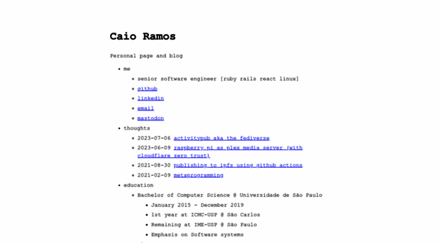 caioramos.dev