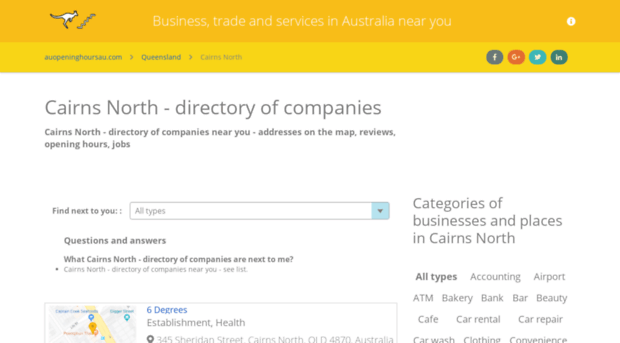cairns-north-qld.auopeninghoursau.com