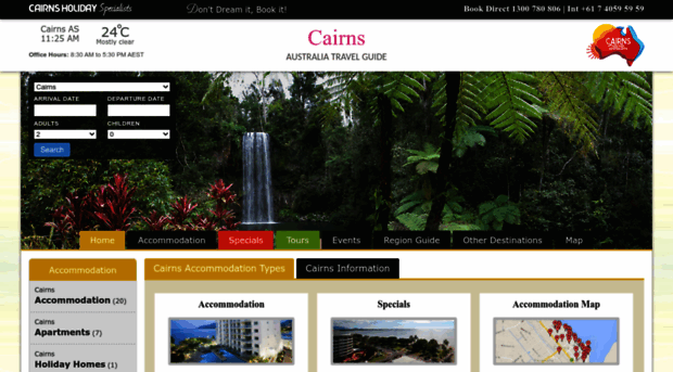 cairnsaccommodation.com