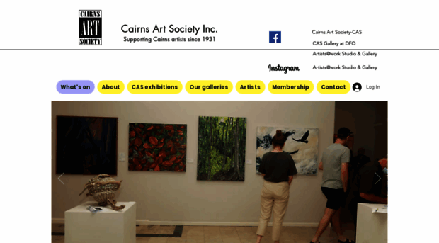 cairnsartsociety.com