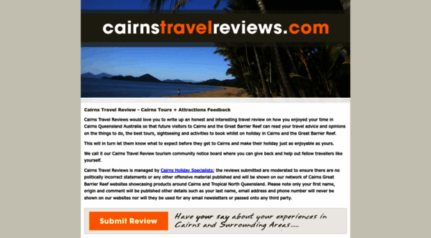 cairnstravelreviews.com