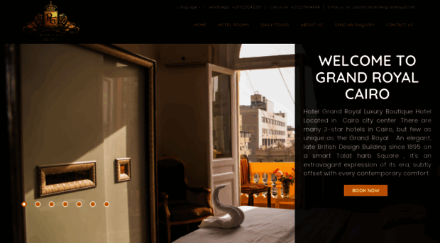 cairohotelgrandroyal.com