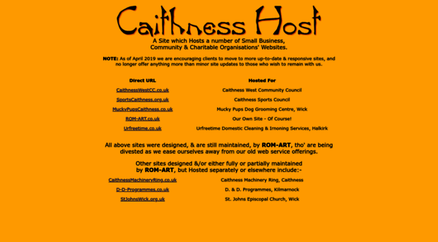 caithnesshost.co.uk